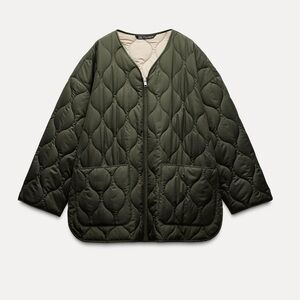 ZARA OVERSIZE WATER REPELLENT PUFFER JACKET